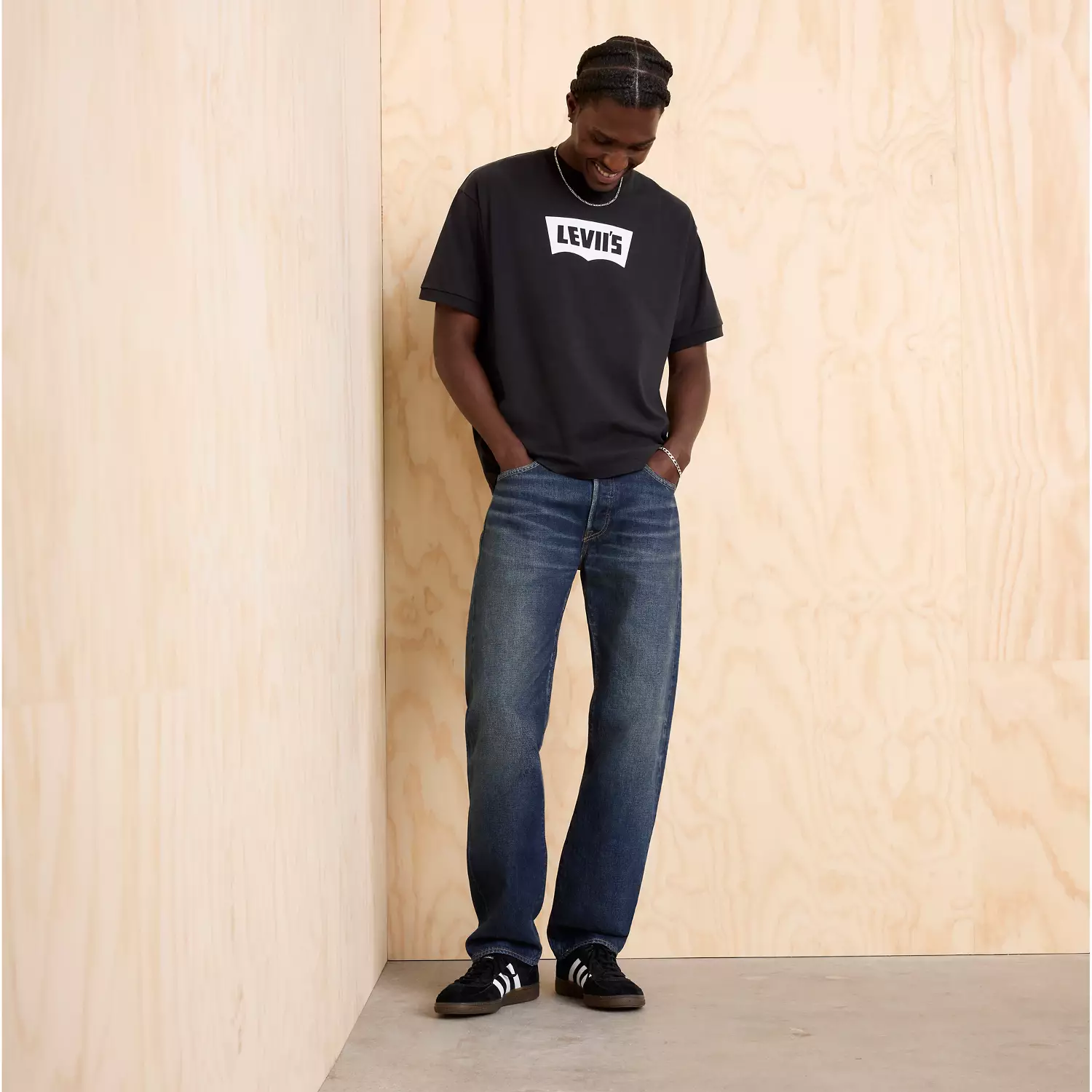 

Классическая графическая футболка Levi's, цвет Black