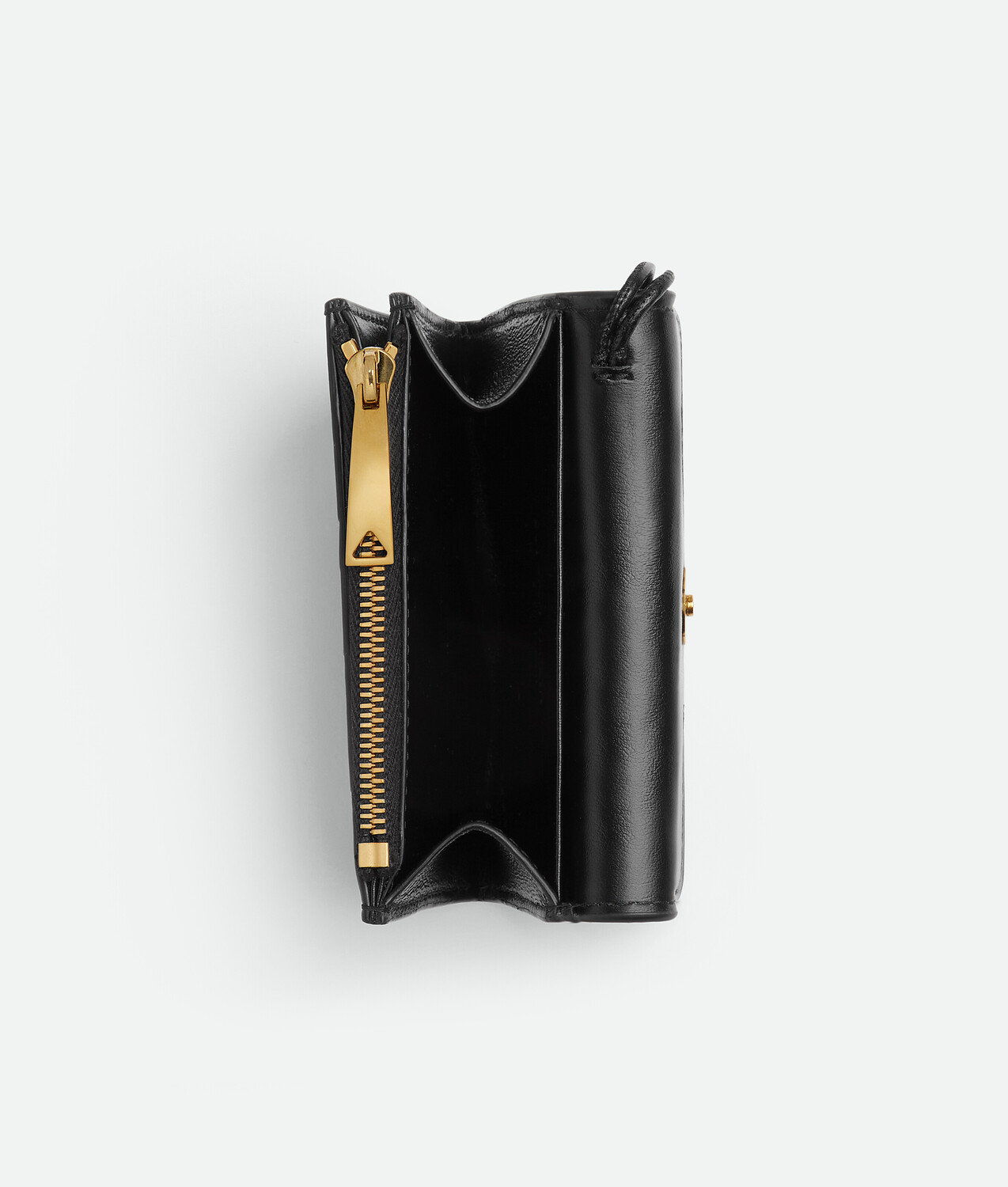 Andiamo business card case BOTTEGA VENETA, черный — фото 4