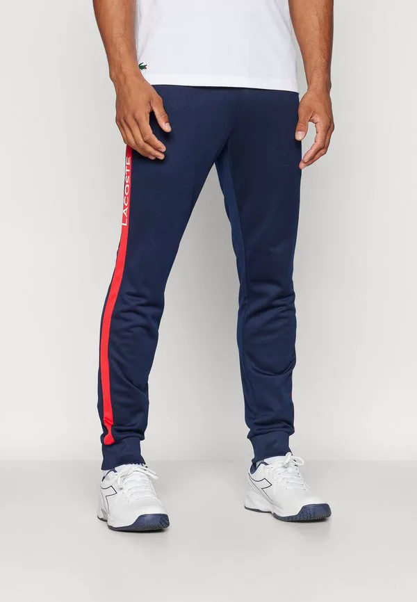 Спортивные штаны для тенниса Lacoste Sport, Navy Blue/Grenadine