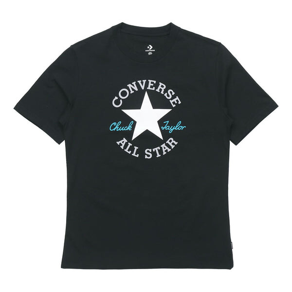 

Футболка men's printing short sleeve black Converse, черный