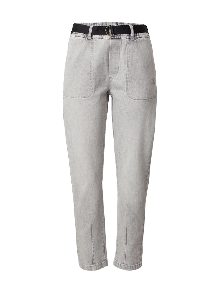 

Зауженные джинсы 10Days, светло-серый