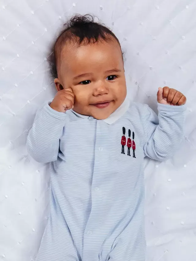 Детский боди Lapinou Baby Hugo из органического хлопкового трикотажа Trotters — фото 3
