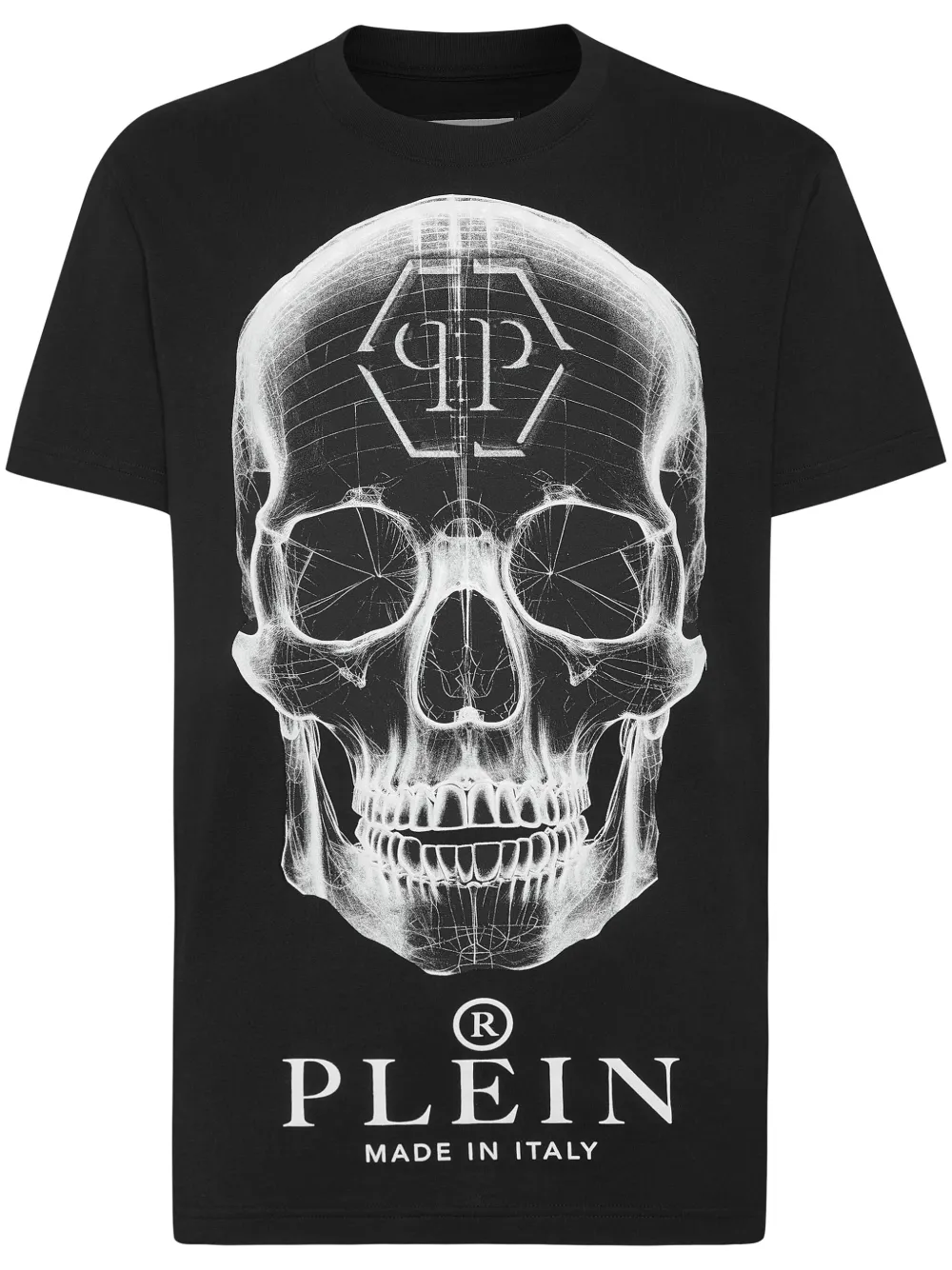 

Футболка с принтом Skull Philipp Plein, черный
