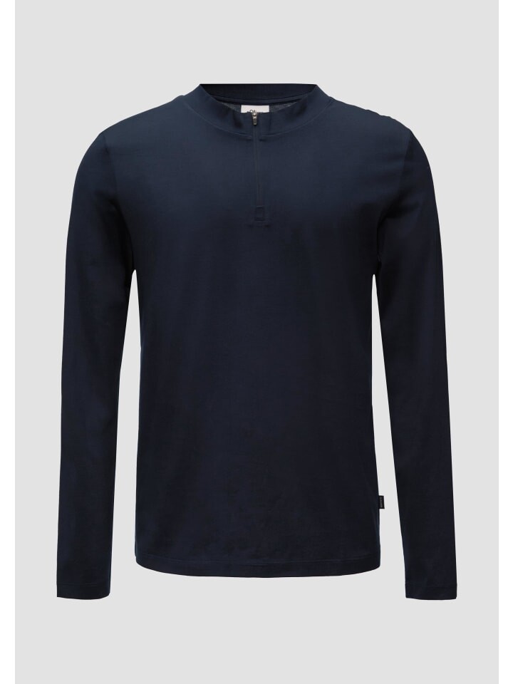 

Футболка sOliver BLACK LABEL langarm, синий