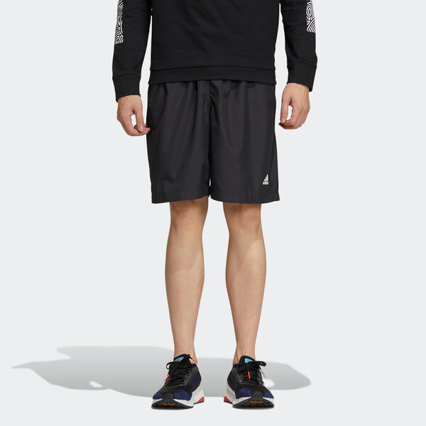 Шорты tyo wv sh m повседневные спортивные шнуровки дышащие шорты Adidas, черный — фото 3