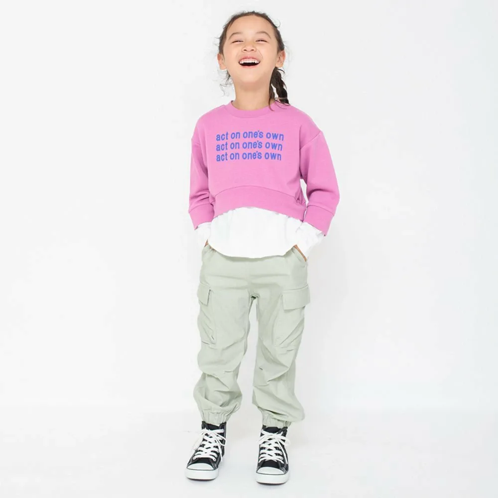 Брюки-карго из эластичной саржи Branshes, Light gray