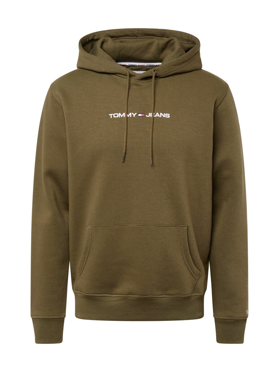 

Толстовка с капюшоном Tommy Jeans Sweatshirt, оливковый