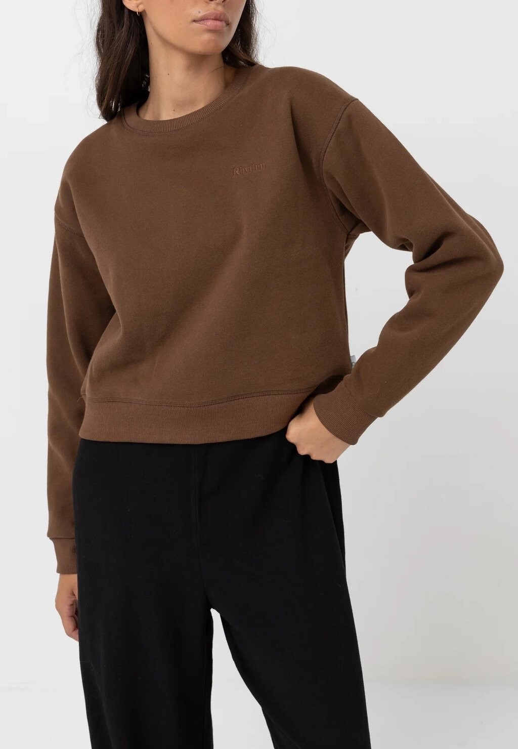 

Толстовка CLASSIC CREW NECK Rhythm, коричневый
