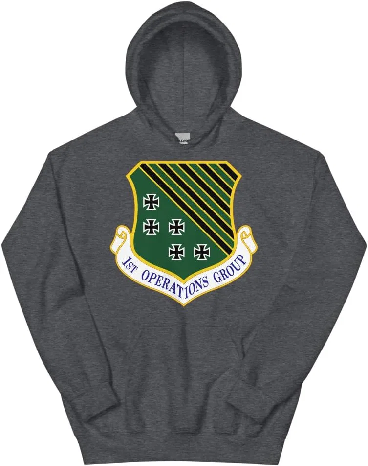 Толстовка с капюшоном Operations Group ACC (U.S. Air Force) Generic, Dark Heather
