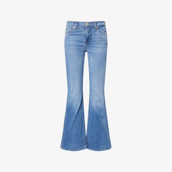 

Джинсы 7 For All Mankind Ali с высокой посадкой, синий