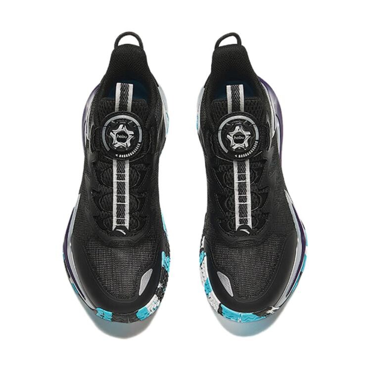Детские баскетбольные кроссовки GS Low-top Black Anta Kids, черный — фото 3