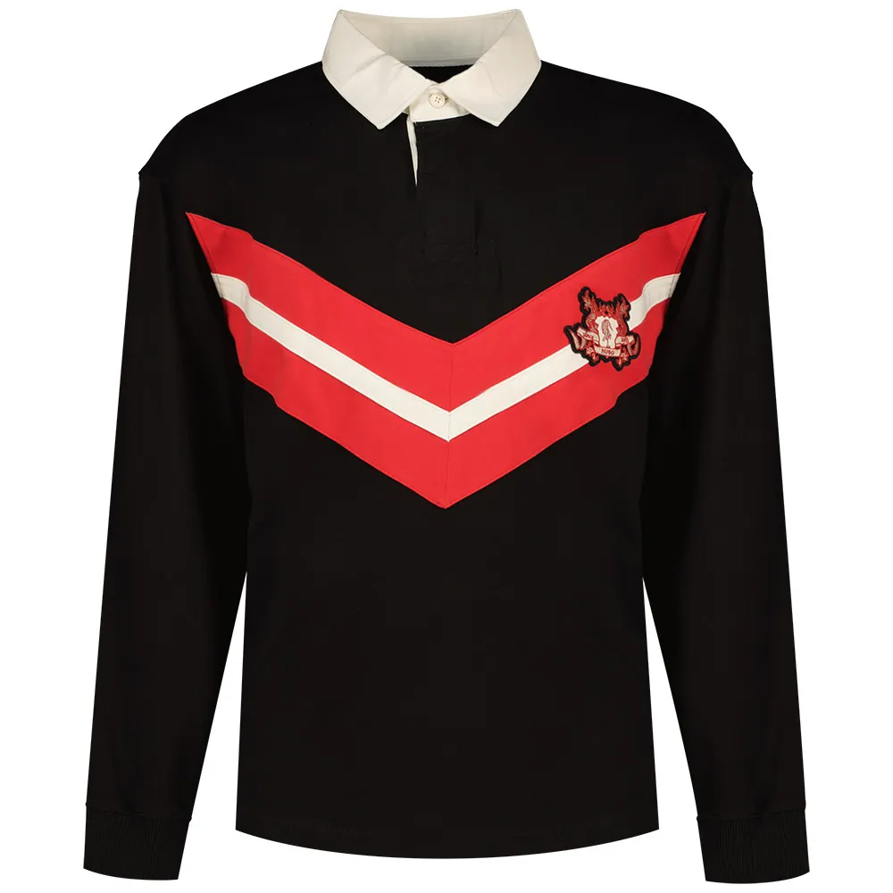 

Поло с коротким рукавом HUGO Dugby 10270364 01, черный