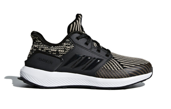 Кроссовки rapidarun knit j Adidas, черный — фото 2