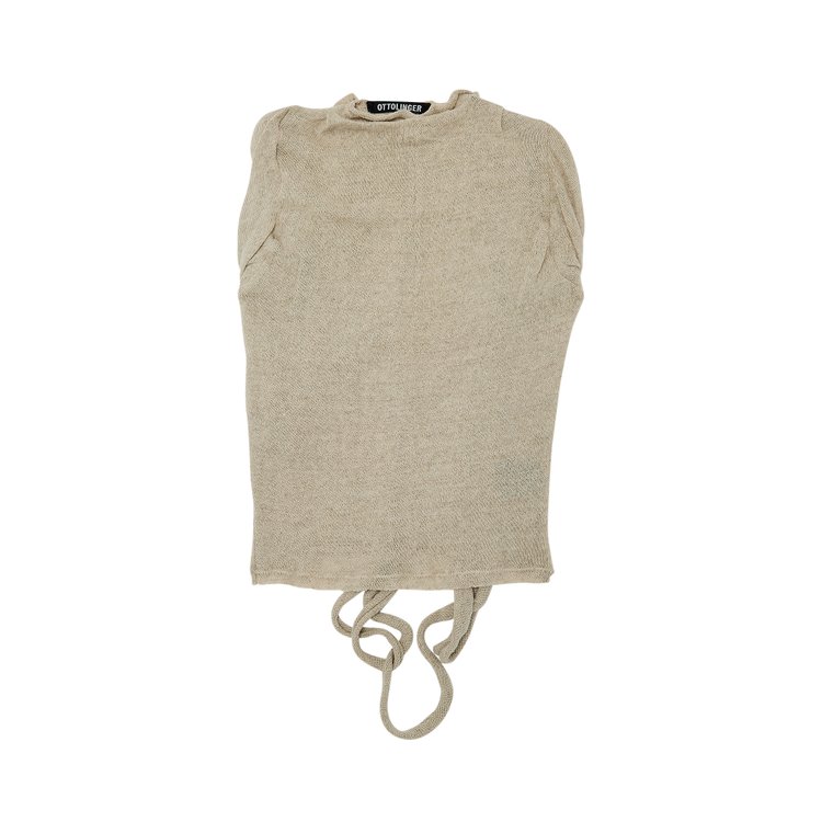 

Топ Ottolinger Deconstructed Linen Top, коричневый