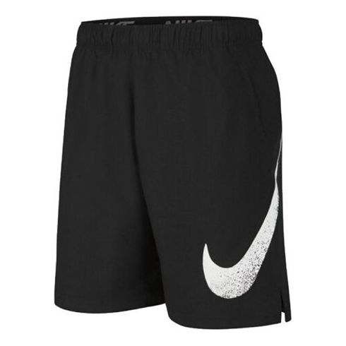 

Шорты men's large swoosh sports black shorts Nike, черный