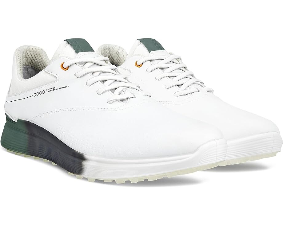 

Кроссовки ECCO Golf S-Three GORE-TEX Waterproof Golf Hybrid Golf Shoes, белый, Серый;белый, Кроссовки ECCO Golf S-Three GORE-TEX Waterproof Golf Hybrid Golf Shoes, белый