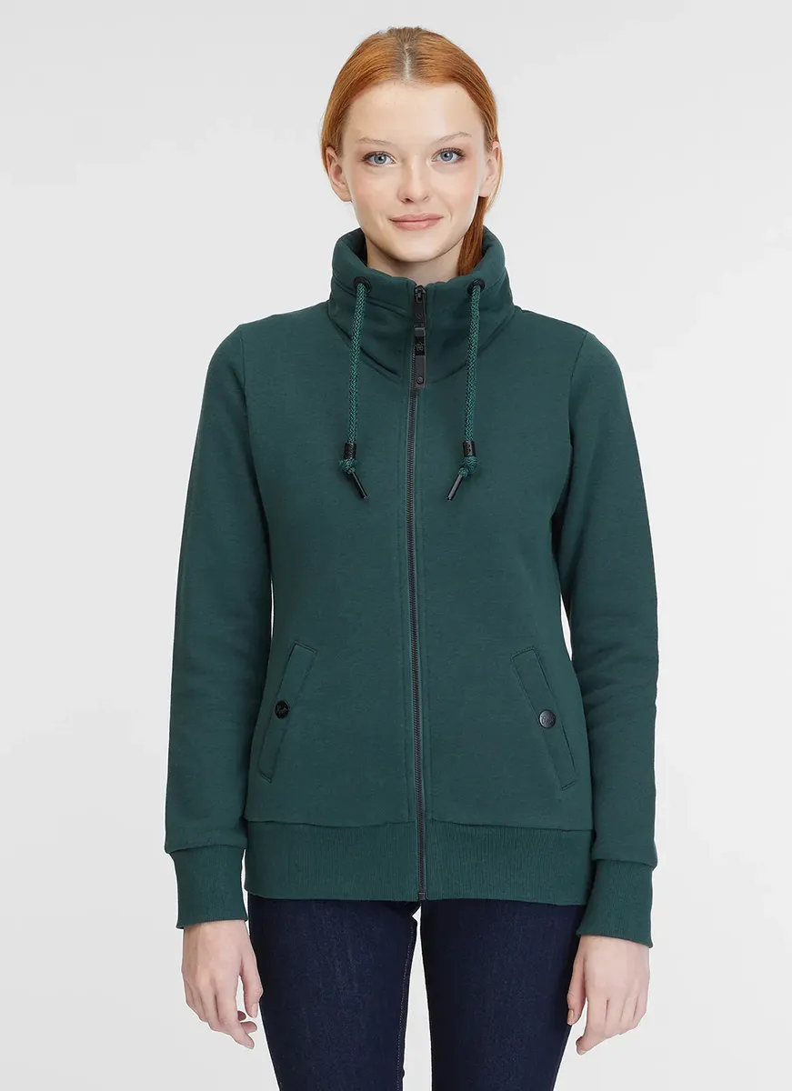 

Толстовка в стиле рэгвир "RILIAN ZIP" Ragwear, зеленый