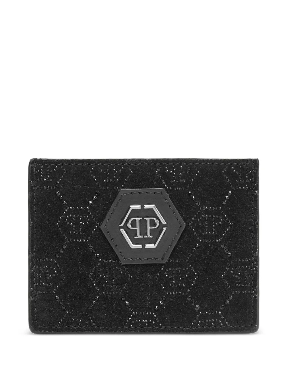 

Картхолдер с логотипом Philipp Plein, черный