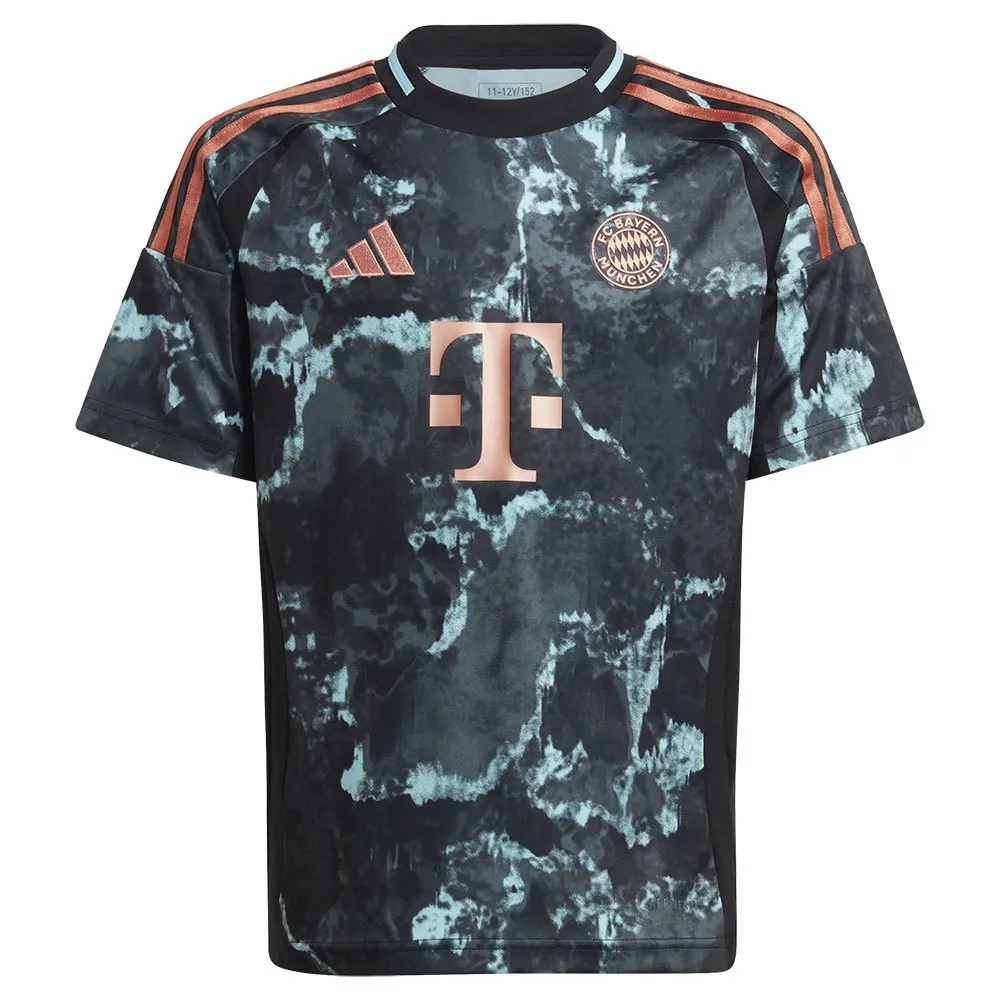 Футболка с коротким рукавом adidas FC Bayern Munich 24/25 Away junior, синий — фото 3