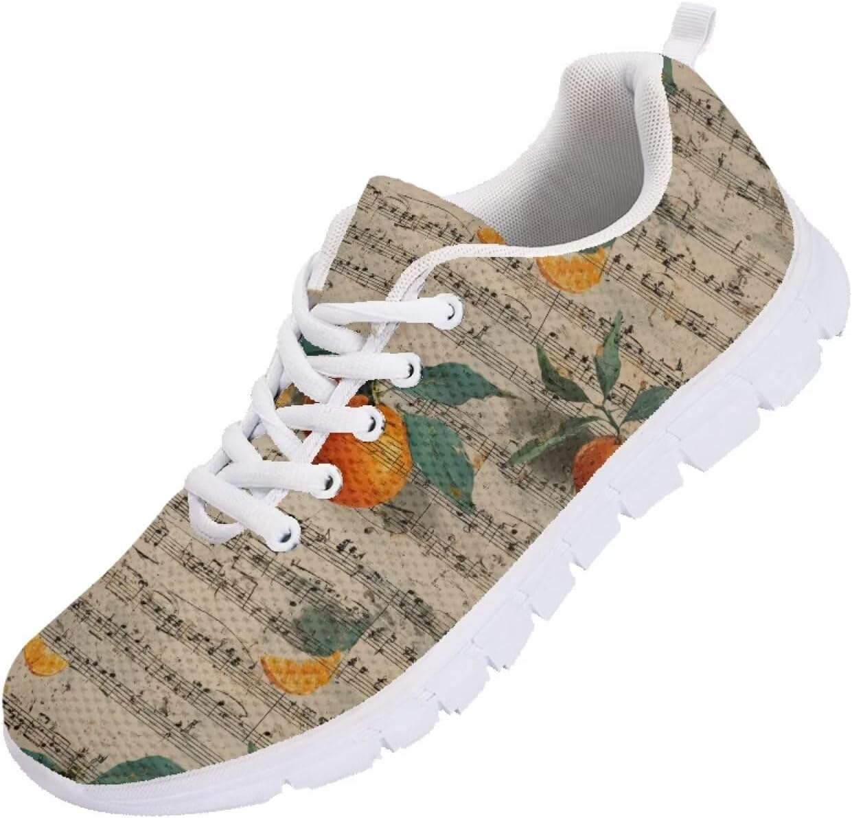 

Мужские беговые кроссовки Funnydude Funny Print 2025, легкие, дышащие, сетчатые, спортивные кеды, оранжевый