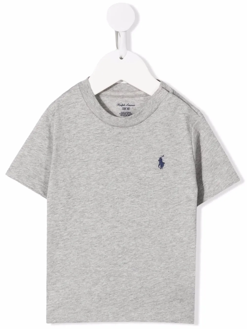 

Футболка с вышивкой Polo Pony POLO RALPH LAUREN KIDS, серый