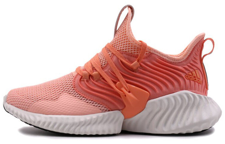 

Кроссовки Alphabounce Instinct женские с низким верхом кораллово-розового цвета Adidas