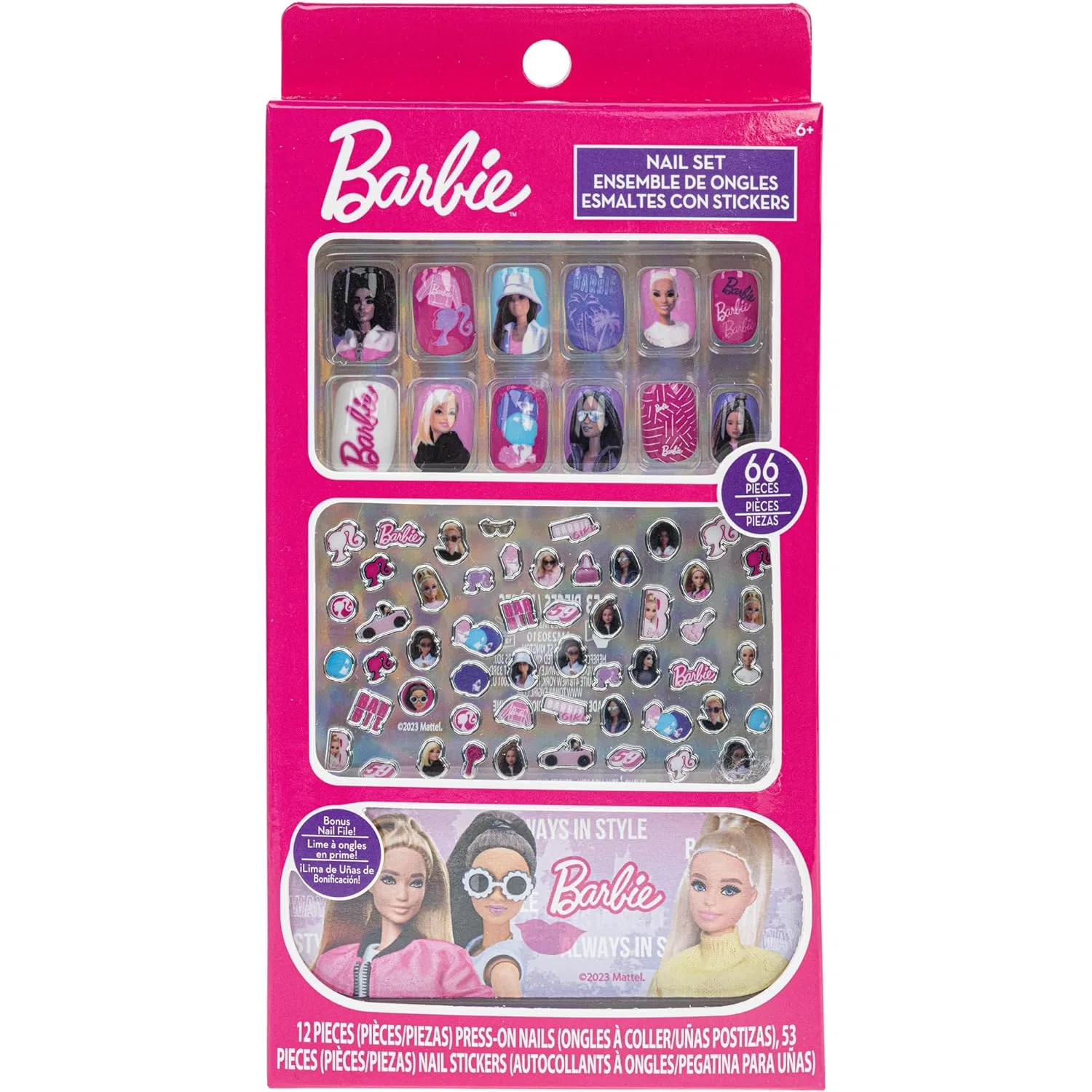 Набор для дизайна ногтей Barbie Barbie