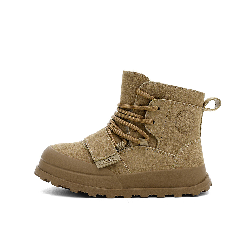 

Термоустойчивые высокие снежные ботинки для детей Abrasion Resistant Jeep, luxury коричневый