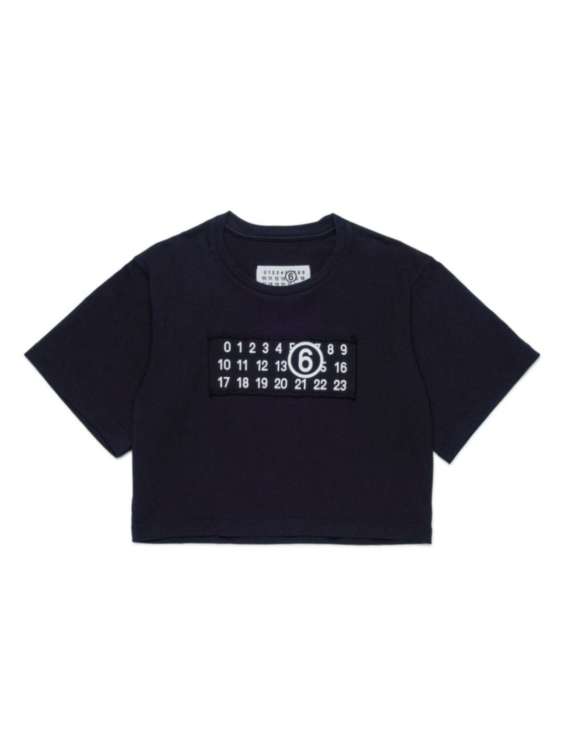 

MM6 Maison Margiela Kids футболка с логотипом, черный