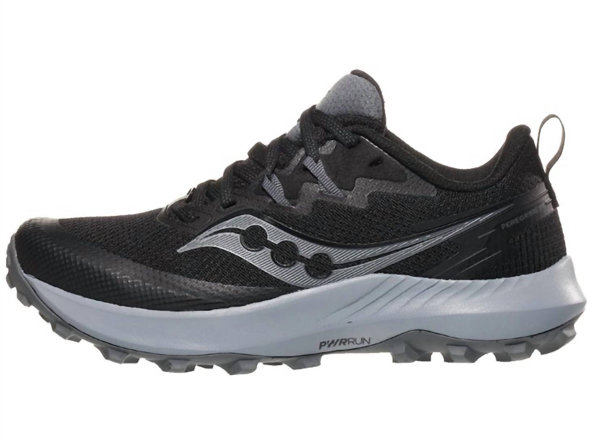 Женские кроссовки Peregrine 14 черные/угольные SAUCONY — фото 3
