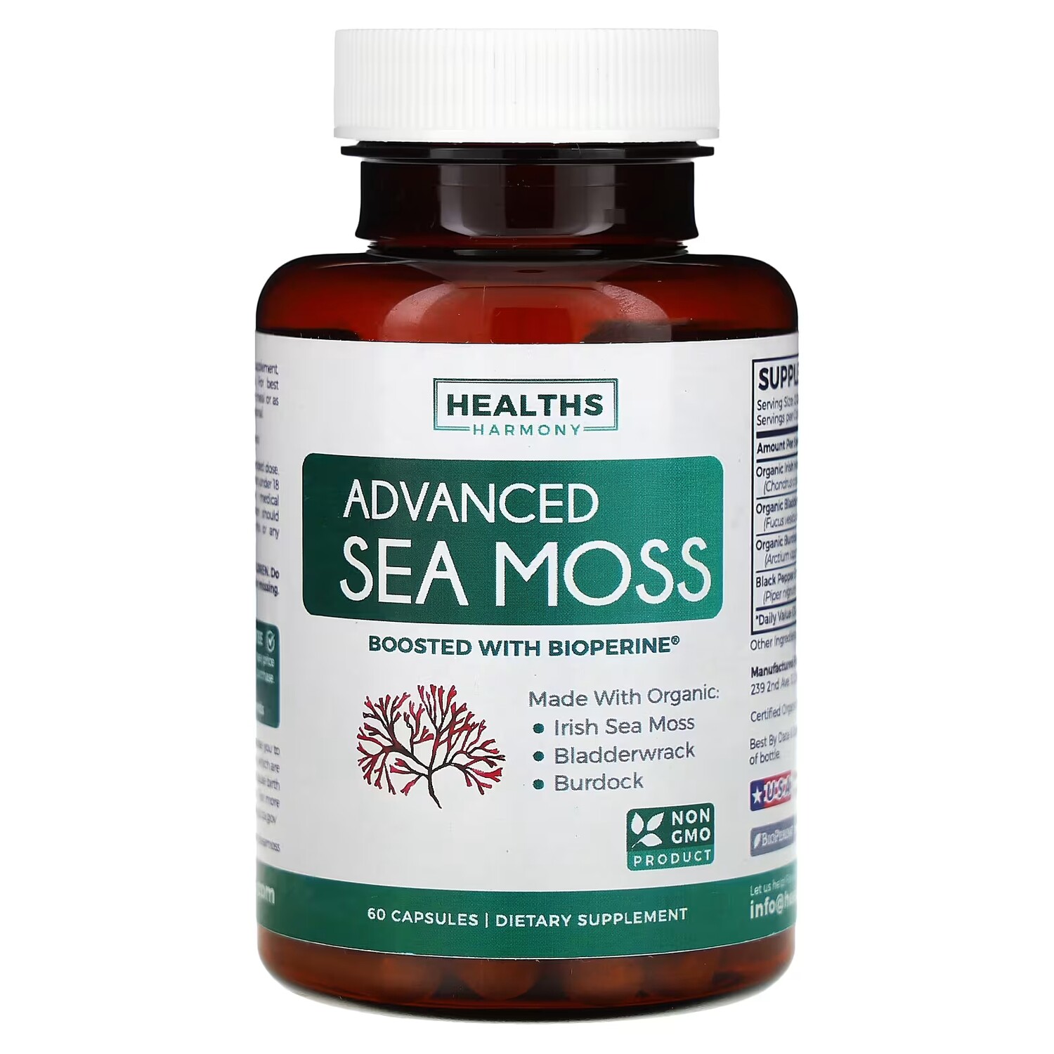 

Healths Harmony Advanced Морской мох 60 капсул