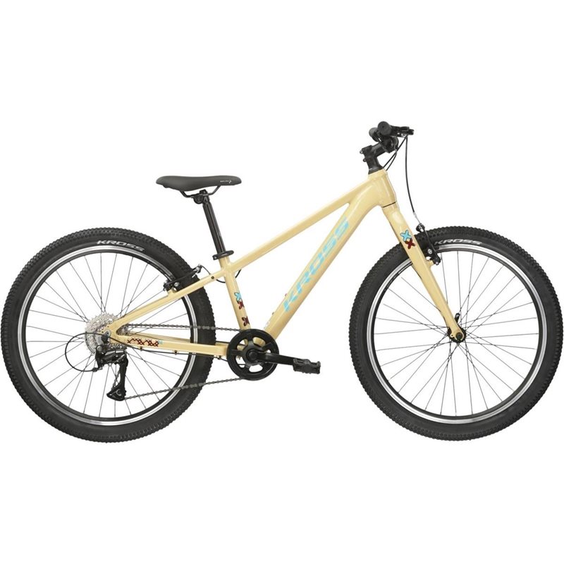

Детский велосипед Kross Level Jr 1.0 бежевый 24