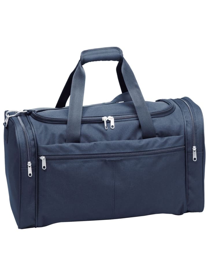 

Дорожная сумка Travel Line 6600 51 см синего цвета D&N