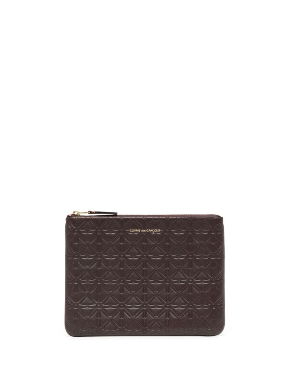 

Comme Des Garçons Wallet кошелек с тисненым логотипом, коричневый