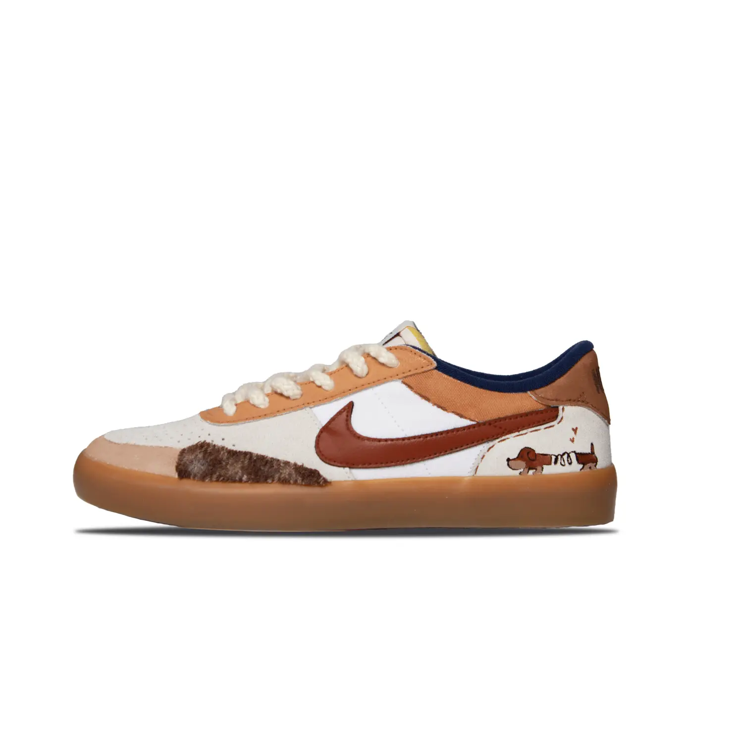 

Кроссовки для скейтбординга мужские sb heritage vulc с технологией cushioning, устойчивые к истиранию, легкие, низкие Nike, коричневый