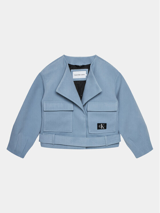 

Переходная куртка свободного кроя Calvin Klein, синий