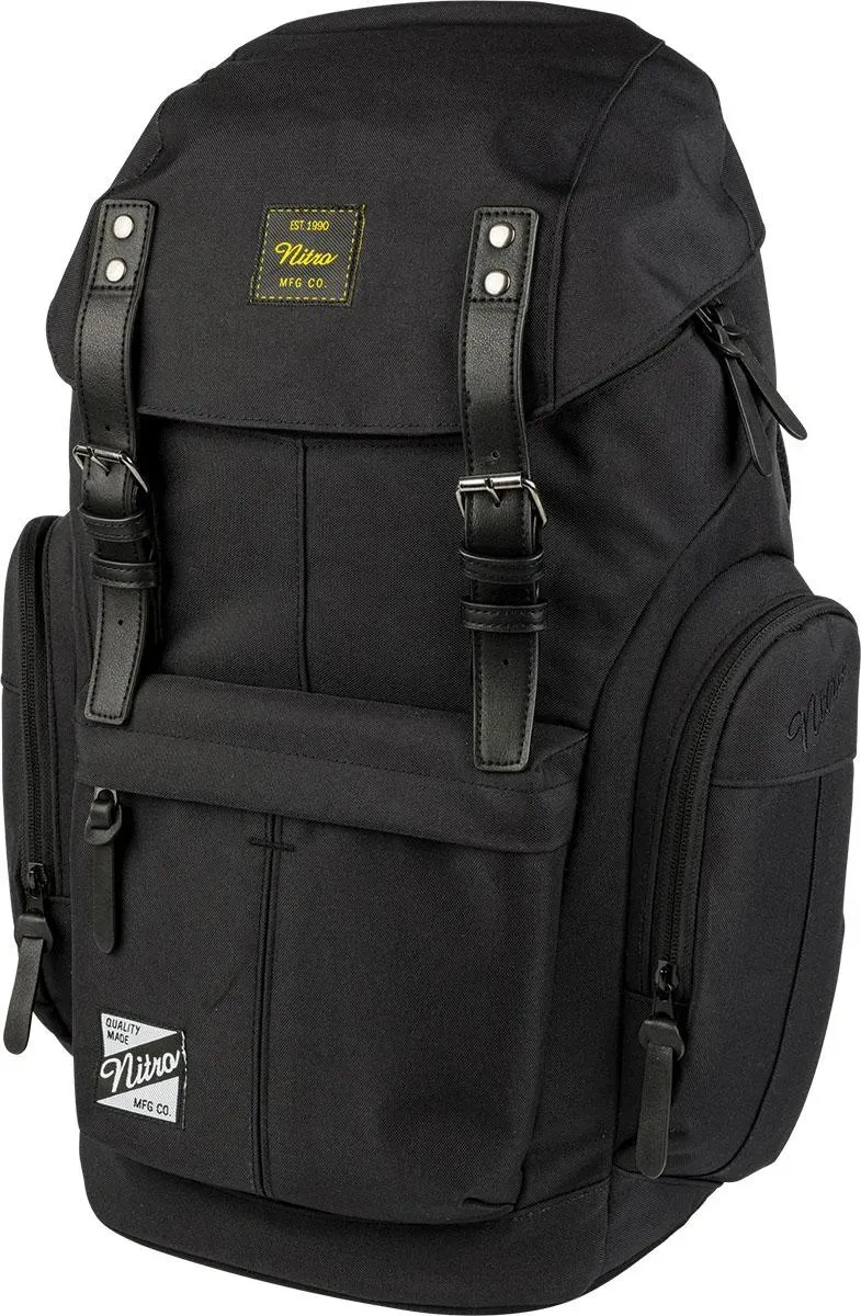 

Рюкзак для отдыха NITRO "Daypacker" с отделением для ноутбука, школьный рюкзак, походный рюкзак или уличный рюкзак, черный