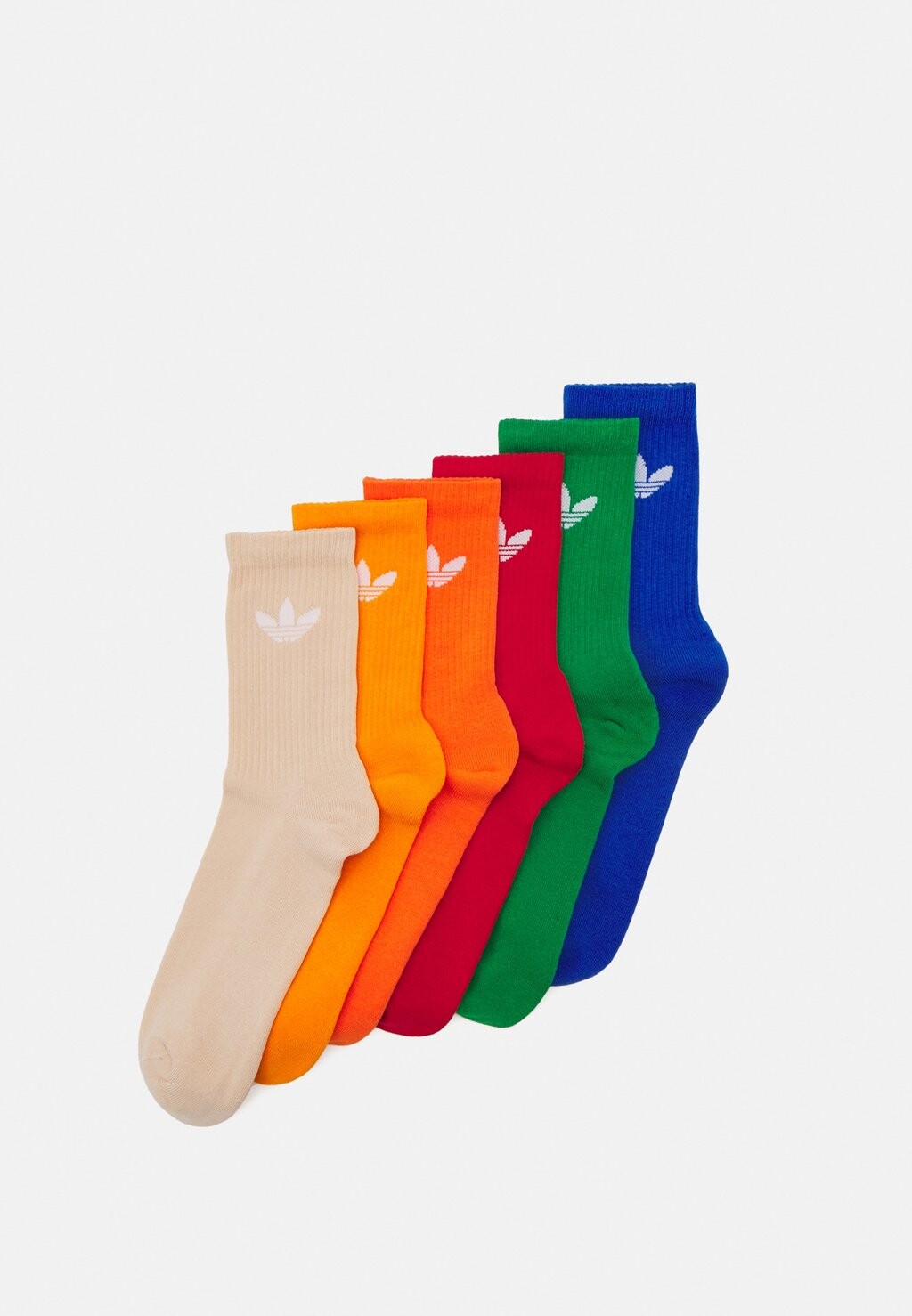 Носки Unisex 6 Pack adidas Originals, светло-розовый — фото 3