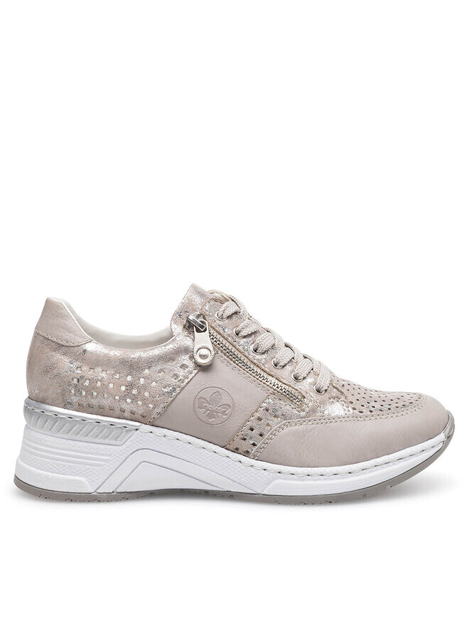 

Кроссовки Halbschuhe Rieker, серебро