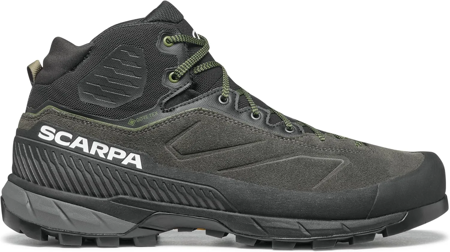 Мужские походные и альпинистские ботинки SCARPA Rapid XT Mid GTX с водонепроницаемой кожей и технологией Gore-Tex — фото 4
