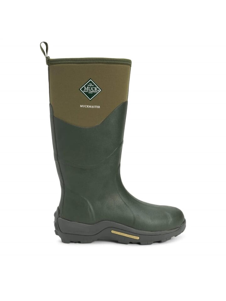 Женские резиновые сапоги Muck Boots Stiefel Muckmaster высокие, зеленый — фото 4