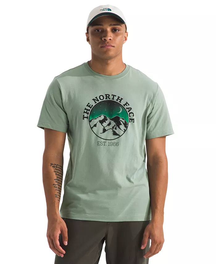 

Мужская футболка Evolution Mountain Woods с коротким рукавом и принтом The North Face, зеленый