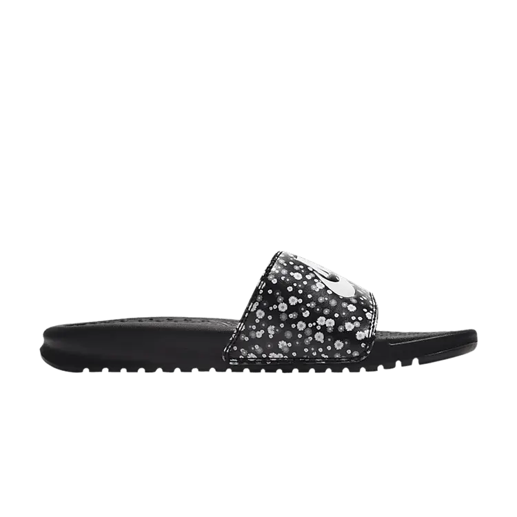 Шлепанцы Wmns Benassi JDI Floral Slide 'Black', черный