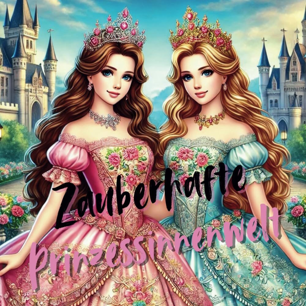 

Zauberhafte Prinzessinnenwelt: Das ultimative Malbuch für kleine Künstler (German Edition) (Independently published)