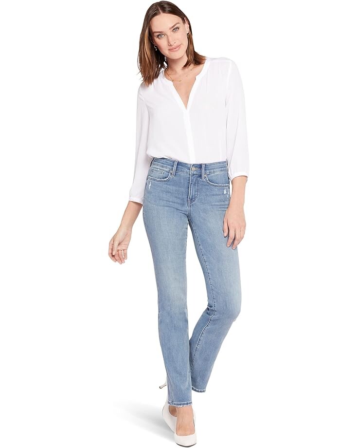 

Джинсы NYDJ Marilyn Straight in Angel, цвет Angel
