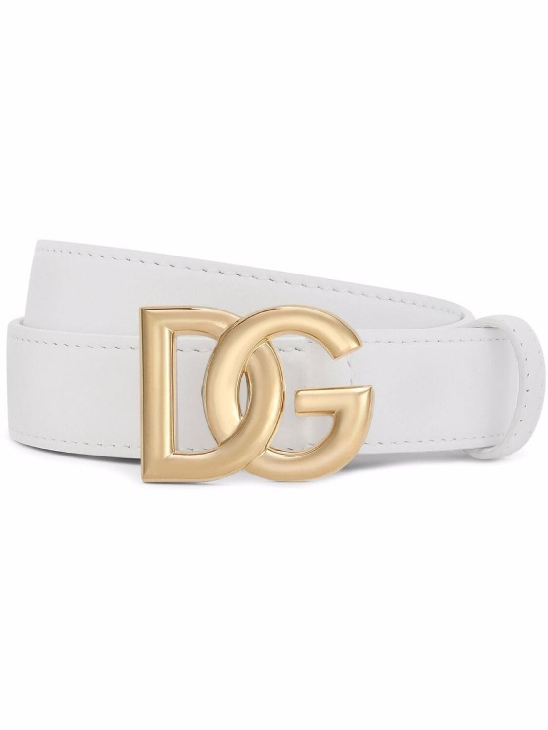 

Dolce & Gabbana ремень с логотипом DG, белый