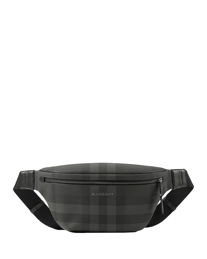 

Сумка-пояс Cason Burberry, серый