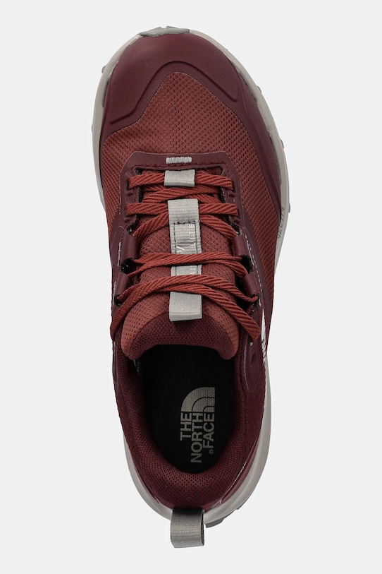 Женские кроссовки The North Face Vectiv Fastpack Lite WP комбинированные водонепроницаемые, бордовый — фото 4