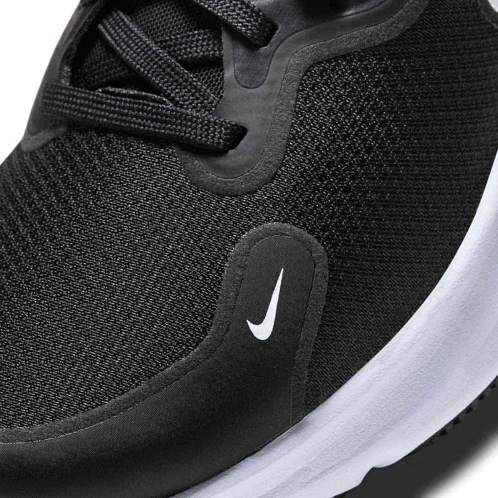Мужские беговые кроссовки Nike React Miler, черно-белые, ярко-желтые, темно-зеленые, размер 42 EU — фото 2