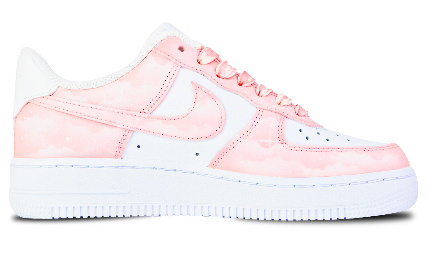 

Кроссовки Nike Air Force 1 Skateboard Shoes Men Low-Top White Pink